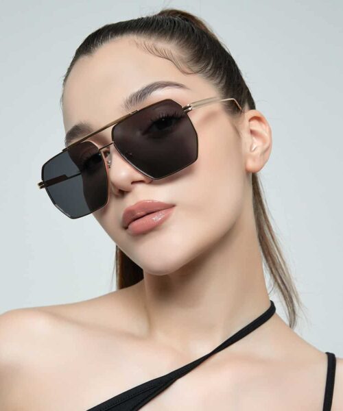 Herren und Damen Retro Mode Sonnenbrille