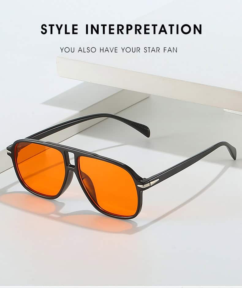 Retro Fliegender Leopardenmuster Stilvolle Sonnenbrille