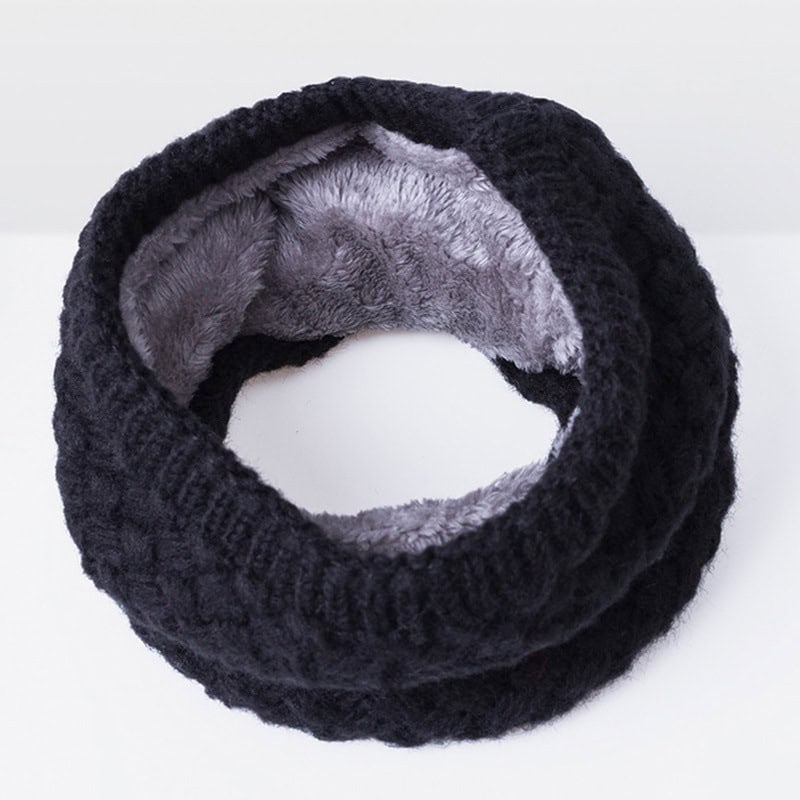 Baumwollkragen Warmer Schal Damen Kleidung