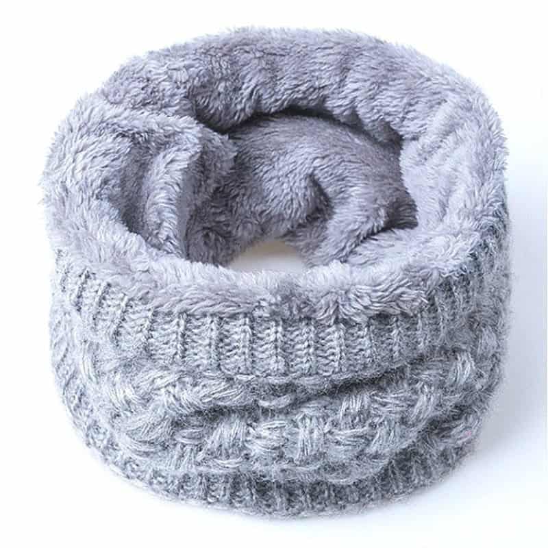 Baumwollkragen Warmer Schal Damen Kleidung