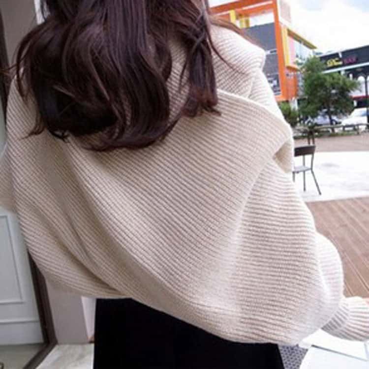 Pullover Schal Kaschmir Damen Mädchen Frau Kleidung Freizeitkleidung