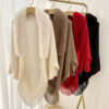 Schal Damen Einfarbig Kaschmir Damen Winter Warmhalten