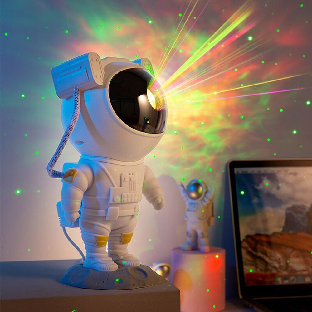 Astronaut Galaxy Star Projektor Nachtlicht USB Lampe