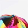 Neues Produkt PU Pure Color Light Version Laser Baseball Cap