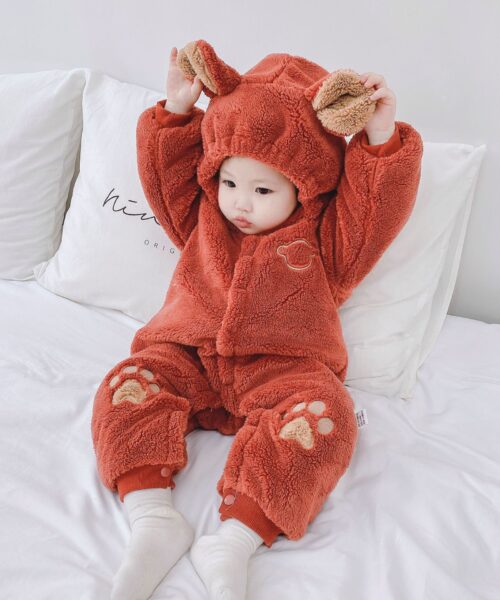 Babykleidung Strampler Baby gesteppt