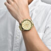 Herrenuhr Mode Edelstahl Datum Quarzuhr