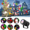 Weihnachtsfeier Lichter Schneeflocke Projektor Licht LED