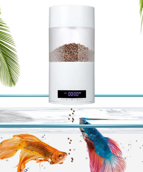 Automatischer Fischfutterautomat für Aquarien