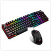 Schwimmender Manipulator für Gaming-USB-leuchtende kabelgebundene Tastatur