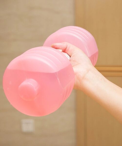 Wasserhantel für Bodybuilding-Fitness-Yoga-Übungen