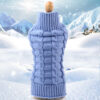 Kaschmir-Haustierpullover mit gedrehtem Seil