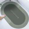 Saugfähige und schnell trocknende Bodenmatte für das Badezimmer