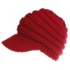 Frauen Pferdeschwanz Mützen Herbst Winter Hüte Weibliche Weiche Stricken Caps Warme Damen Skullies