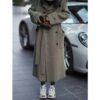 Pulloverjacke mit Strickjacke im lockeren Design-Stil