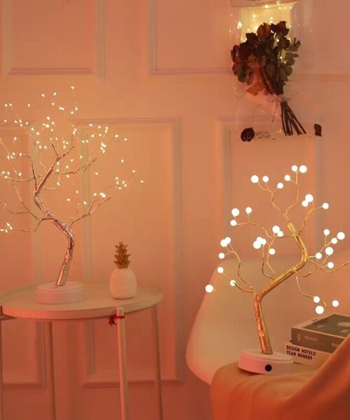 Led-Kupferdraht-Licht-Schlafzimmer-Licht