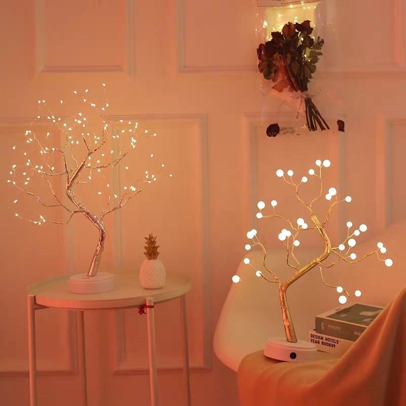 Led-Kupferdraht-Licht-Schlafzimmer-Licht