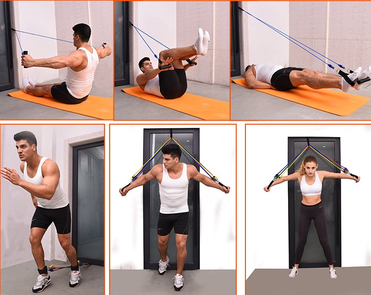 Tragbare Fitness-Rallye