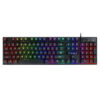 Schwimmender Manipulator für Gaming-USB-leuchtende kabelgebundene Tastatur
