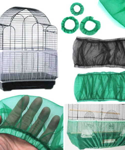 Mesh-Vogelkäfig deckt staubdichten Vogelkäfig ab