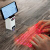 Drahtloser Bluetooth-Projektor mit virtueller Lasertastatur