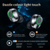 Kabelloses Bluetooth-Headset mit Smart Display und Licht