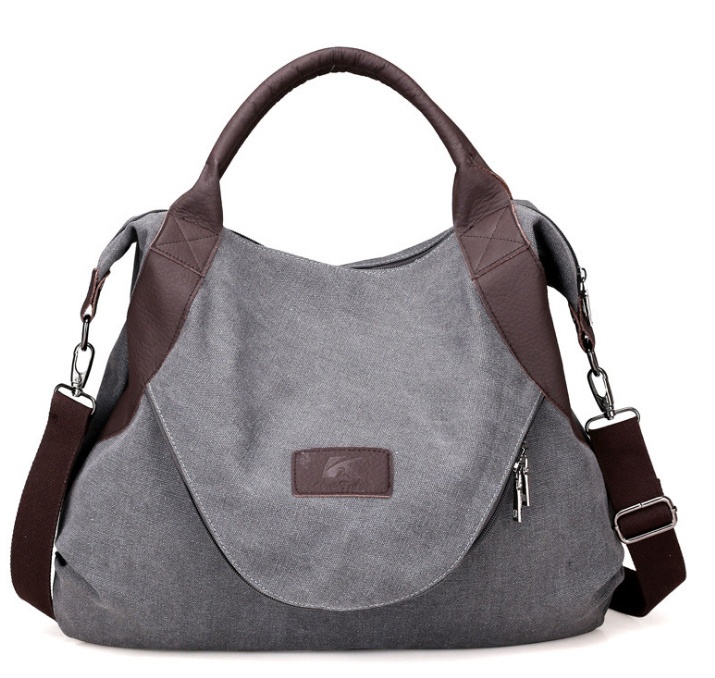 Handtaschen Damen Minimalist Retro Schulter Umhängetasche Vintage Canvas Tasche