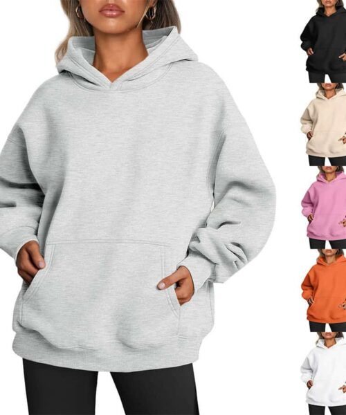 Übergroße Kapuzenpullover für Damen