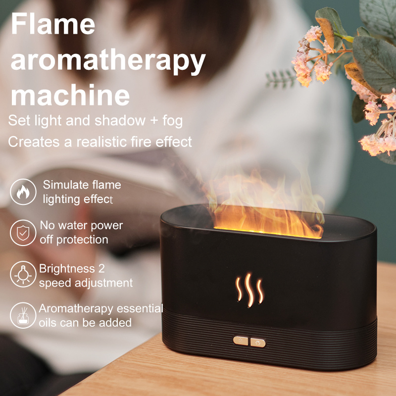 Feuerflammen-Aromadiffusor Ultraschall-Luftbefeuchter 2022