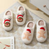 Warme Pelzschuhe für Paare im Winter