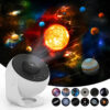 Galaxy Nachtlichtprojektor 360° Sternenhimmellampe für Kinder