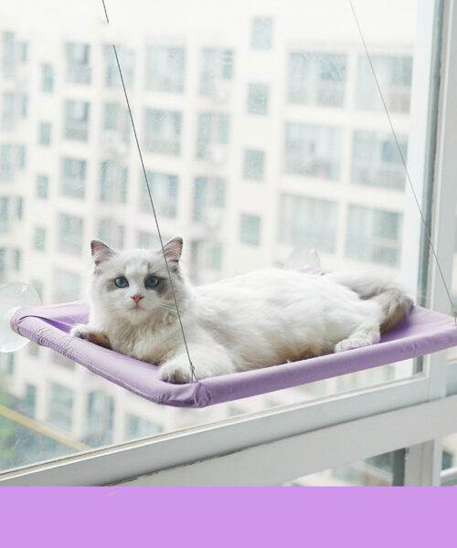 Katzenstreu-Sauger zum Aufhängen am Fenster