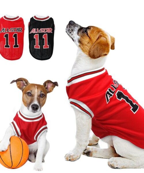 Hot World Cup Ball Frühling und Sommer Hundeweste Heimtierbedarf