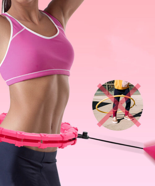 Verstellbarer Fitnessring für Bauch- und Bauchmuskelübungen. Gewichtsverlust