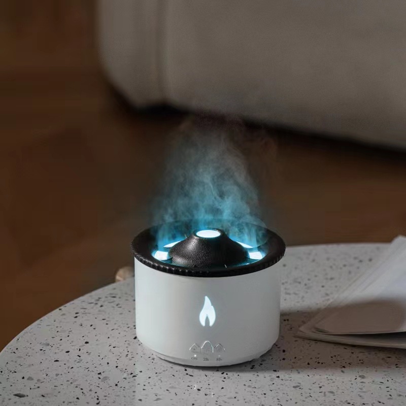 Kreativer Ultraschall-Vulkan-Aromatherapie-Diffusor für ätherische Öle