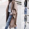 Lässige lange Jacke mit Taschen