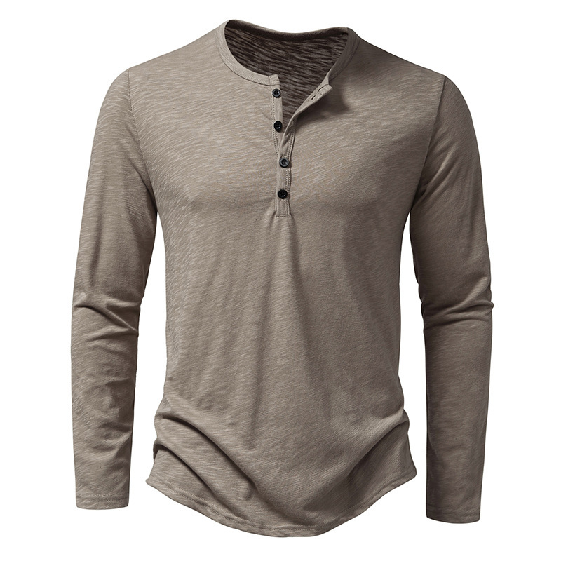 Herrenbekleidung Langarm-T-Shirt Mode