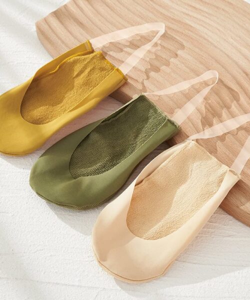 Unsichtbare Socken aus Eisseide für Damen