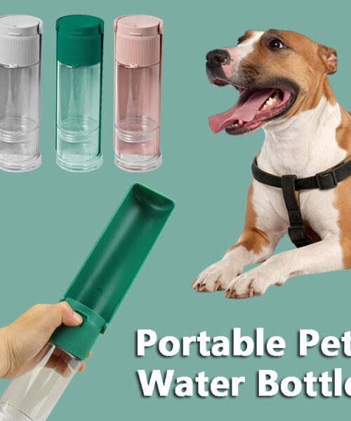 Tragbare Haustierbedarf für Wasserflasche Hund Trinknapf Tasse im Freien