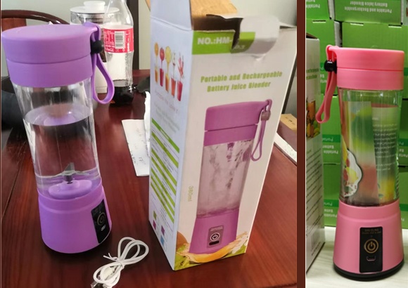 Tragbarer Mixer mit wiederaufladbarem USB-Anschluss