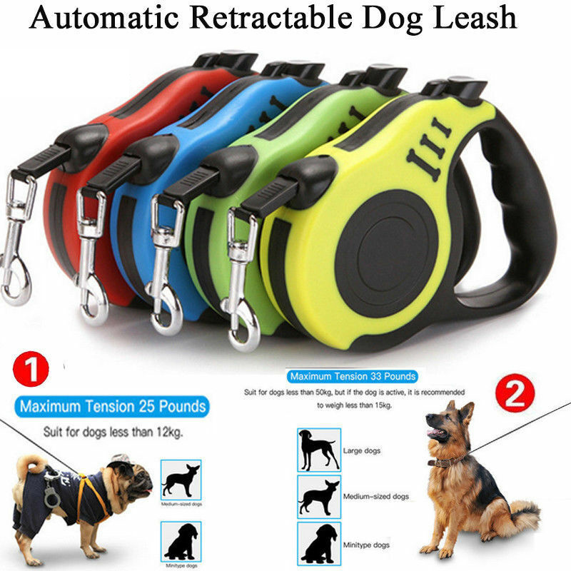 Automatisch einziehbares Hundehalsband