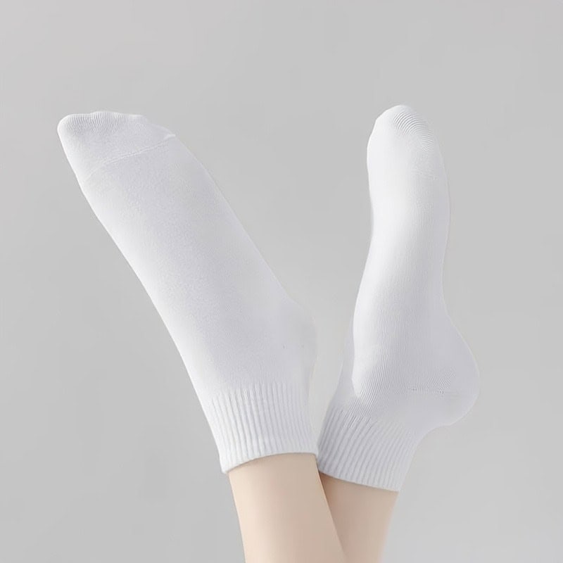 5 Paar weiche Baumwollsocken für Damen
