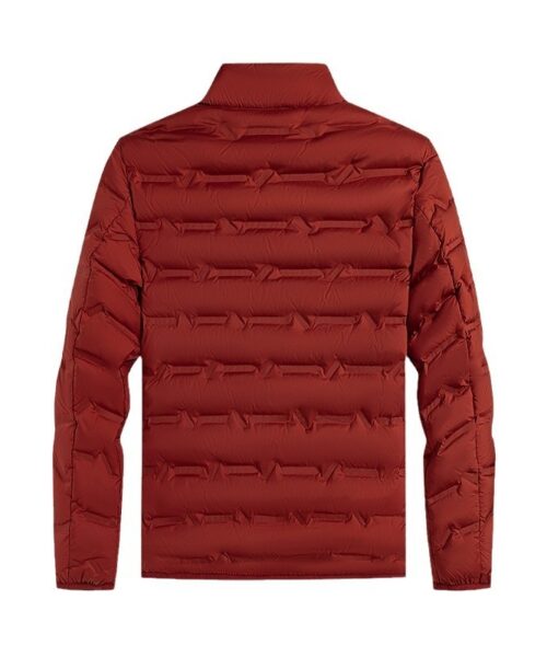Warme Freizeit-Herren-Daunenjacke aus weißem Graphen-Material