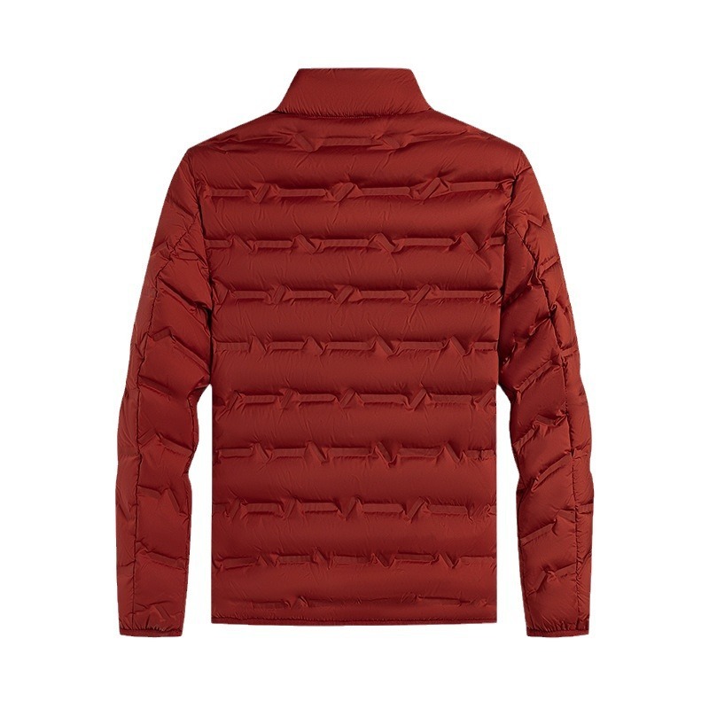 Warme Freizeit-Herren-Daunenjacke aus weißem Graphen-Material