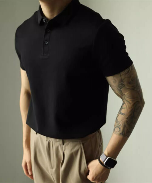 Herren Poloshirt Revers Young Business Kurzarm