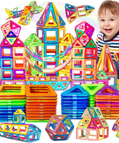 Magnetische Bausteine Spielzeug Kinder DIY Bauset
