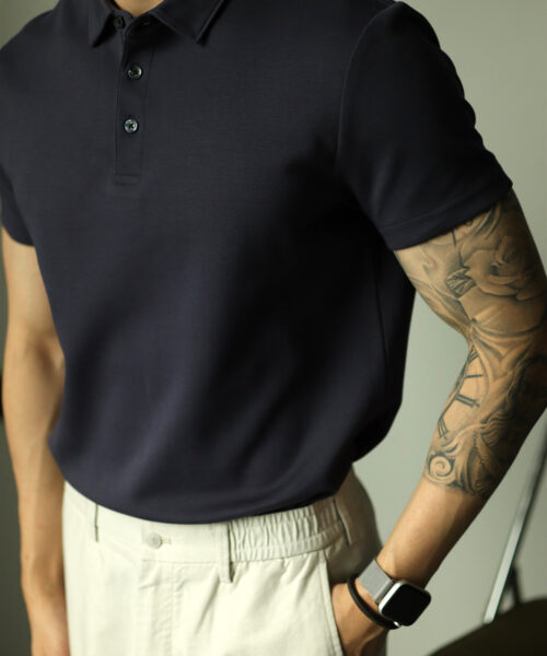 Herren Poloshirt Revers Young Business Kurzarm