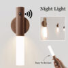 Magnetisches kabelloses LED-USB-Nachtlicht mit PIR-Bewegungssensor