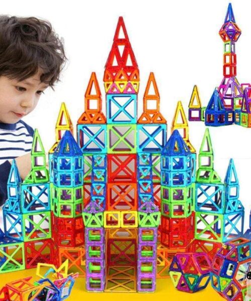 Magnetische Bausteine ​​Spielzeug Kinder DIY Bauset