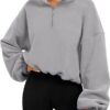 Loose Sport Pullover Hoodie Damen Winter