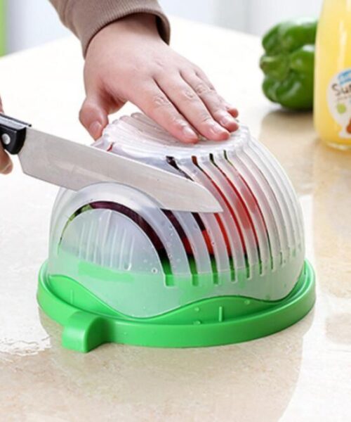 Kreativer Salatschneider